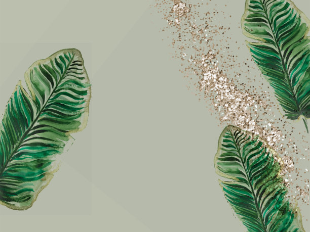 粉彩背景与金色闪光素材图片