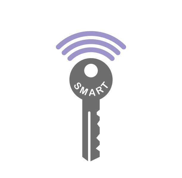 智能键相关图标的背景图形和网页设计。创意插图概念符号的web或移动应用程序。图片下载