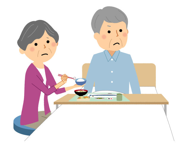 不喜欢吃东西的老年人图片下载