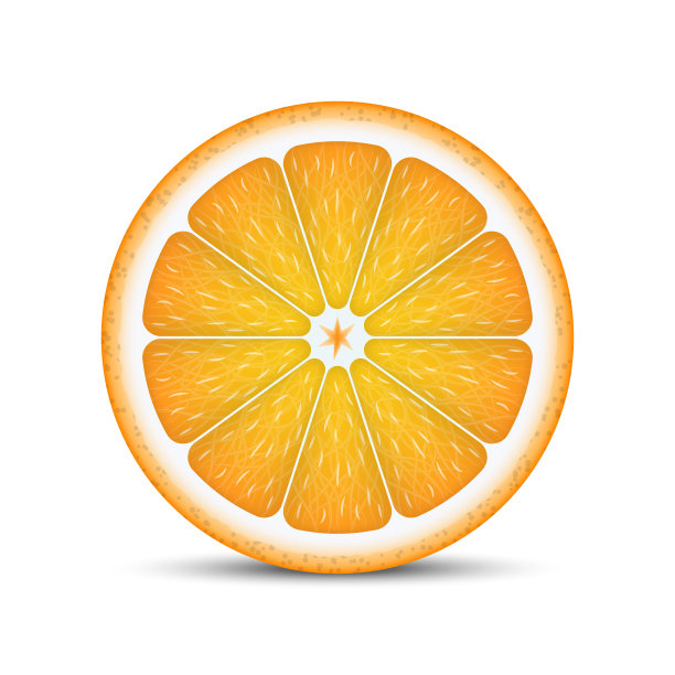 现实的橙片图片下载