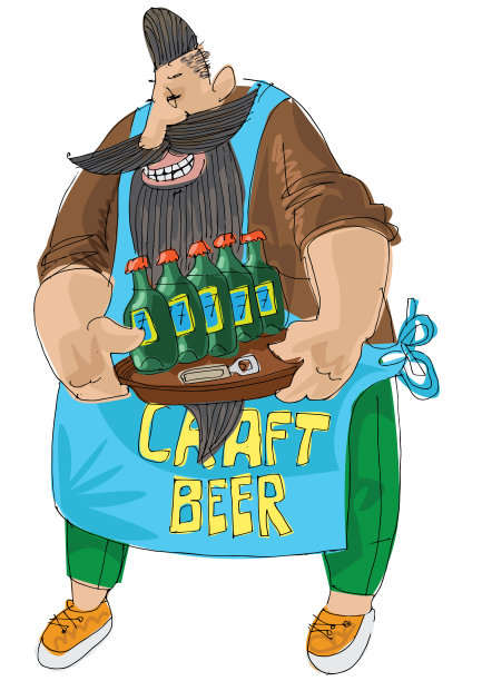 精酿啤酒供应商。图片下载