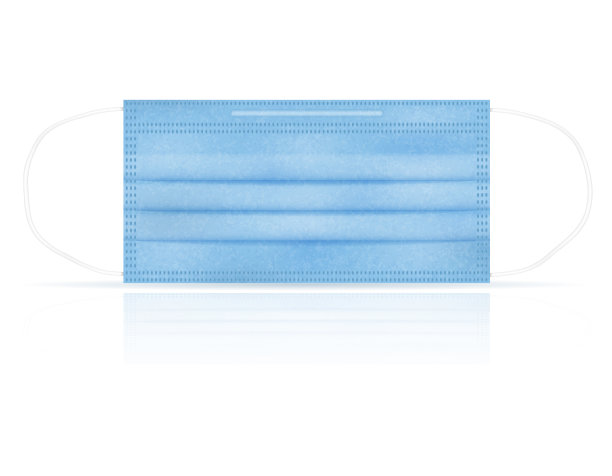 口罩插画素材ID：350683380