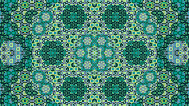 绿色arabesque抽象背景图片下载