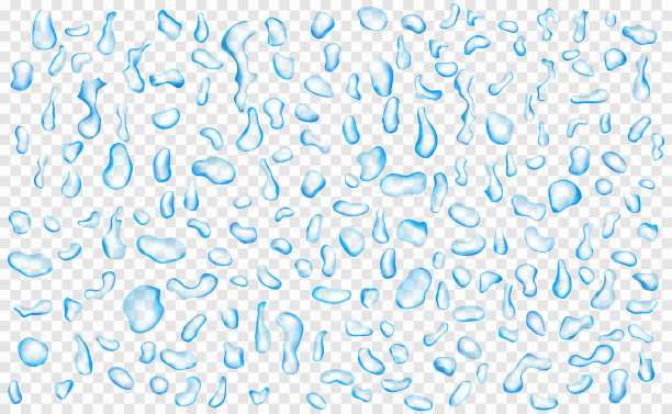 半透明的水滴图片下载