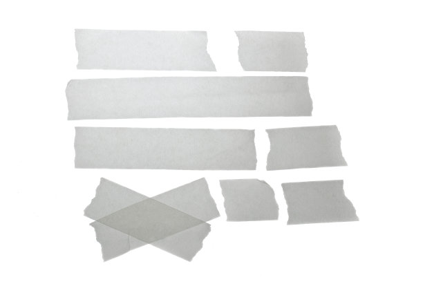 一套水平和不同大小的胶带。苏格兰威士忌。屏蔽磁带向量集合图片下载