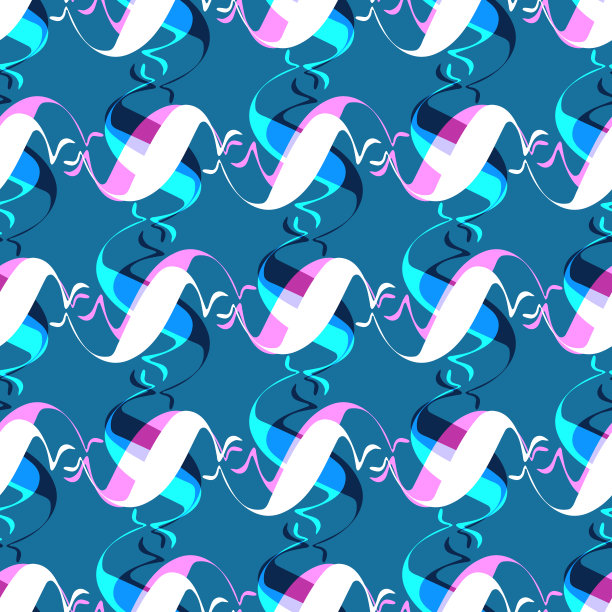 都市风格民族点缀，色彩鲜艳无缝抽象插画为您设计图片下载