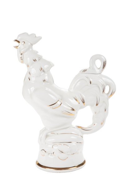 小公鸡形状的瓷瓶图片下载