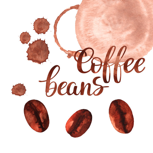 食品和饮料插图水彩图片下载