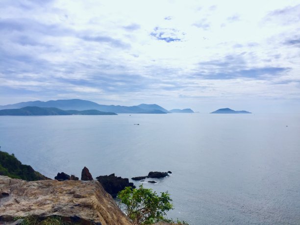 芽庄景观从顶部图片下载