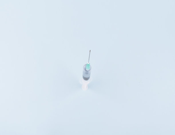 注射器上的蓝色图片下载