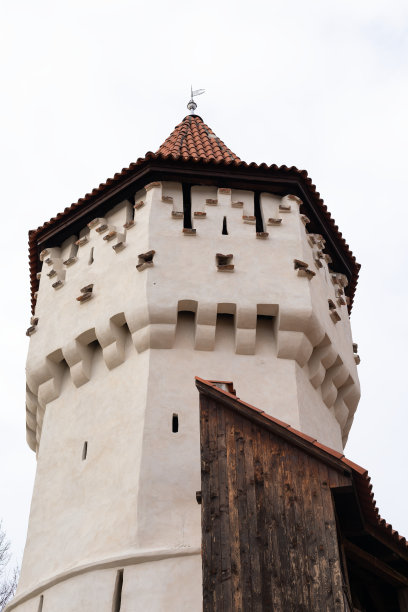 罗马尼亚西比乌的木匠塔图片下载