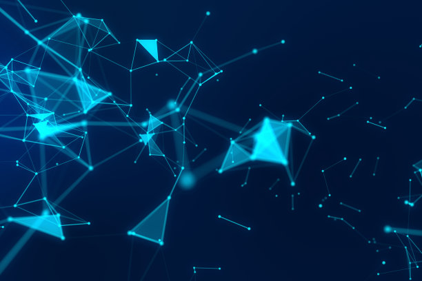 抽象的蓝色背景图片下载