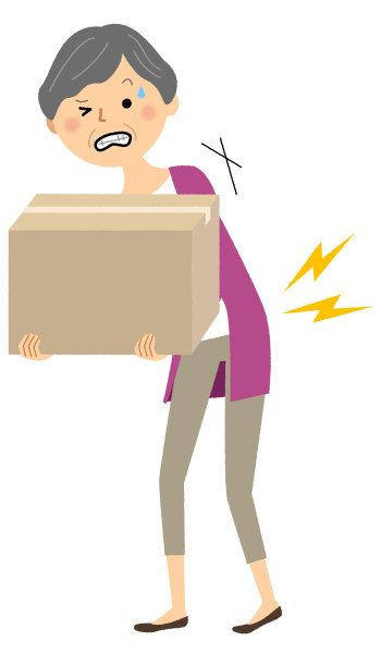 老妇人,腰痛图片下载