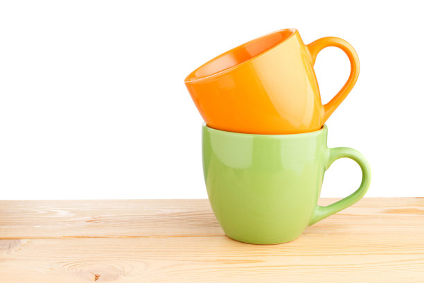 杯孤立在白色图片下载