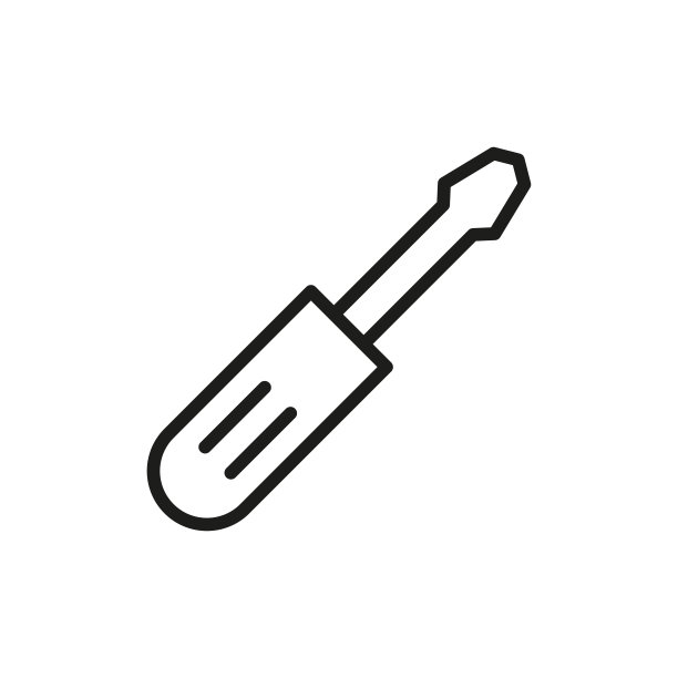 简易维护线性图标图片下载