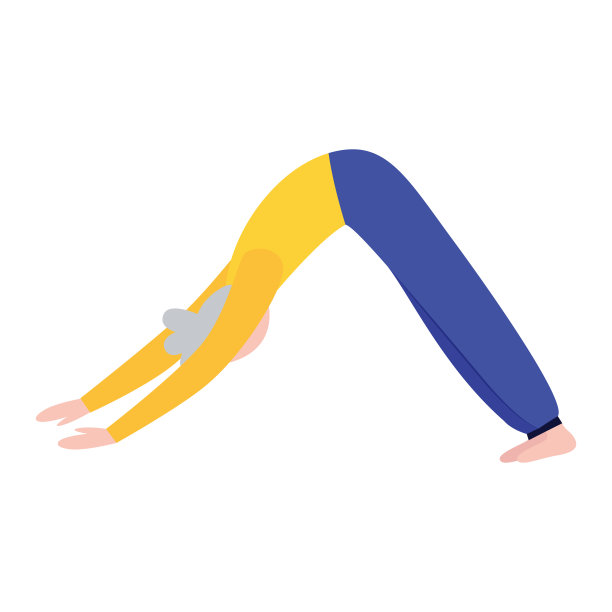 老年人在做运动。祖父母。运动。向量孤立的插图。卡通人物。图片下载