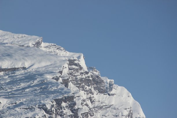 印度马纳里的雪山图片下载