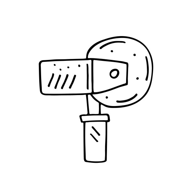 锯子，圆锯，刀，刀工具卡通可爱手绘涂鸦矢量插图图片下载