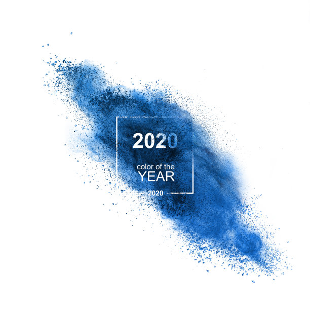 粉状爆炸是2020年流行的一种颜色。图片下载