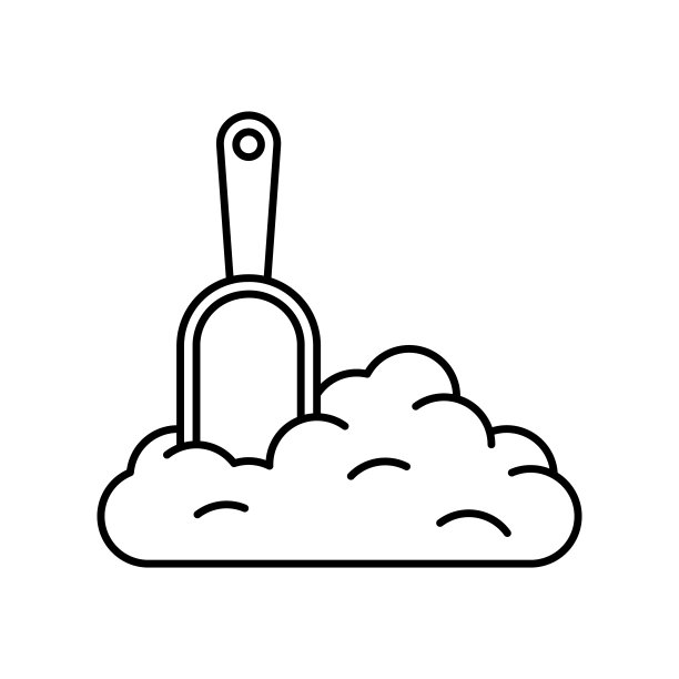 等高线堆干物质与卡斗图片下载