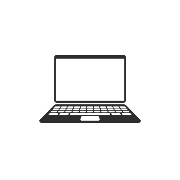 笔记本笔记本矢量图标，孤立插图符号，技术设计插图图片下载