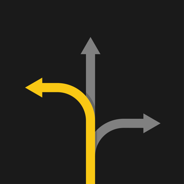 箭概念竞赛直白上暗背景，暗背景，平矢量图片下载