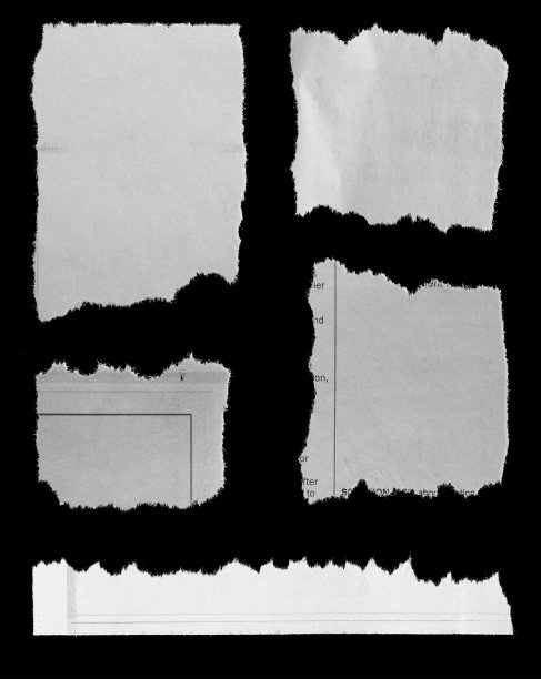 撕成黑色的纸图片下载