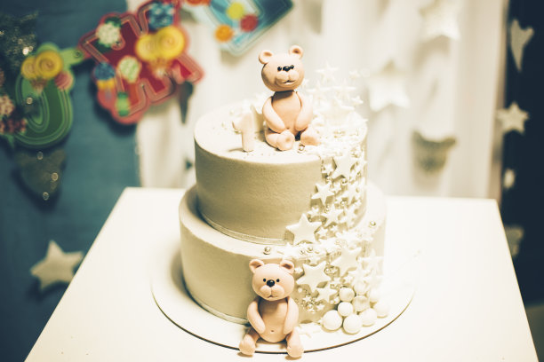 手工制作的儿童蛋糕图片下载