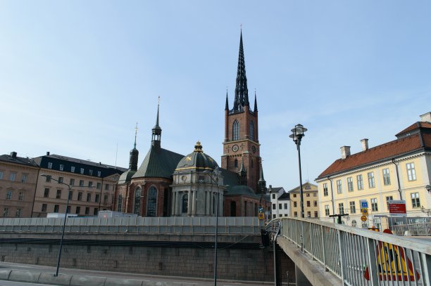 斯德哥尔摩大教堂，城市的重要地标。图片下载