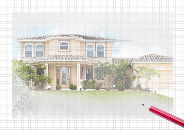 设计一幢度假别墅图片下载