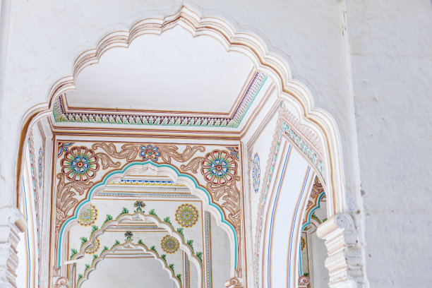 印度Nimaj的建筑细节图片下载