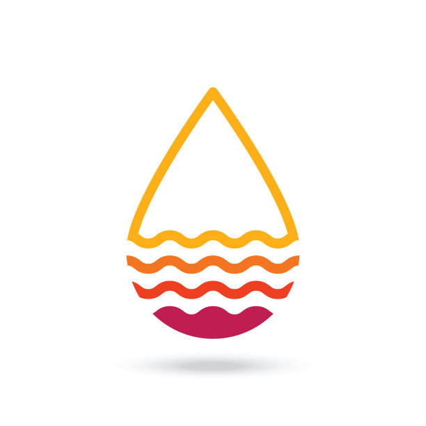 矢量水滴概念股票插图图片下载