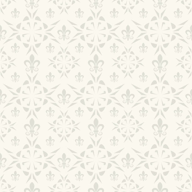 灰色和白色的无缝图案。复古风格的装饰装饰图片下载