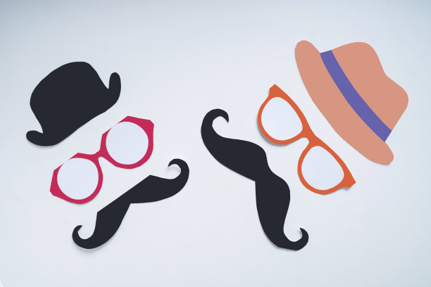 嘉年华节日概念，手工狂欢节面具图片下载