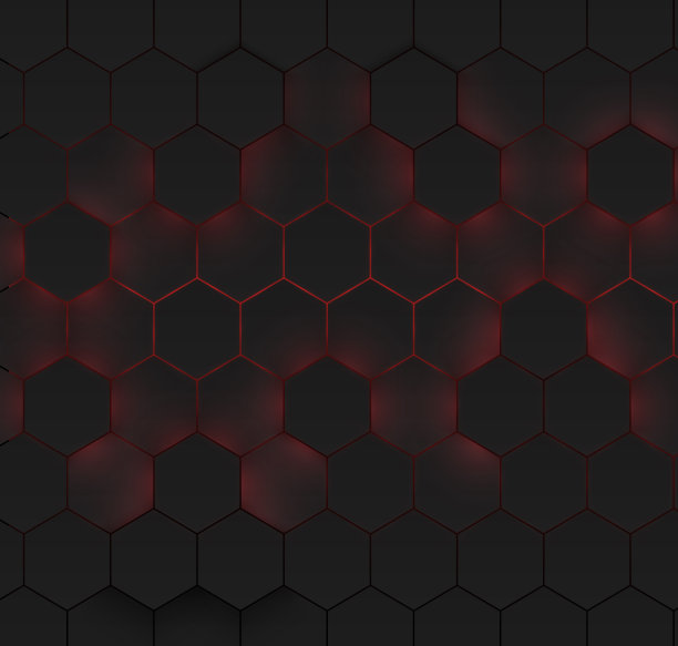 抽象的六角形的背景。未来技术的概念。图片下载