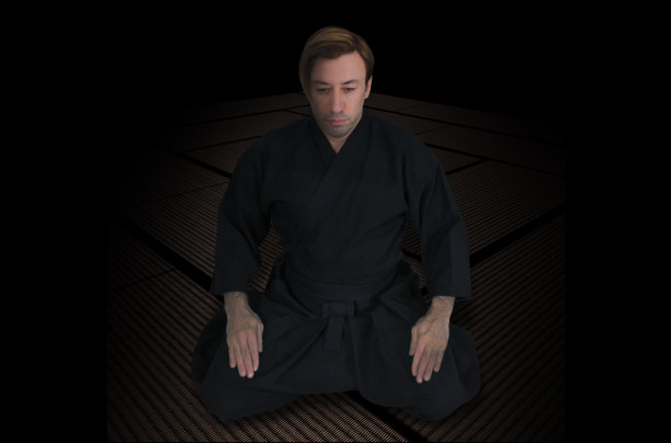 黑暗中的冥想图片下载