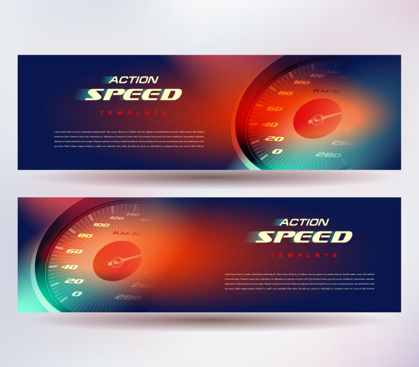 旗帜速度行动快速速度计车图片下载