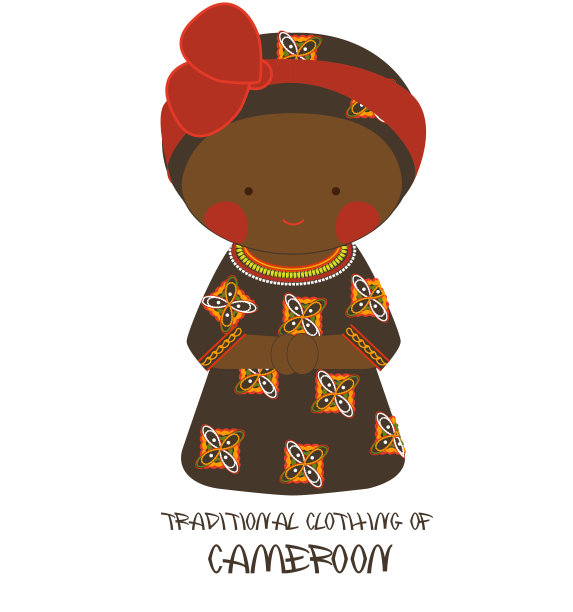 喀麦隆传统服饰图片下载