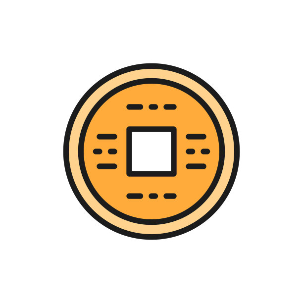 日本钱币，日圆，风水钱币，护身符为吉祥平色线象。图片下载