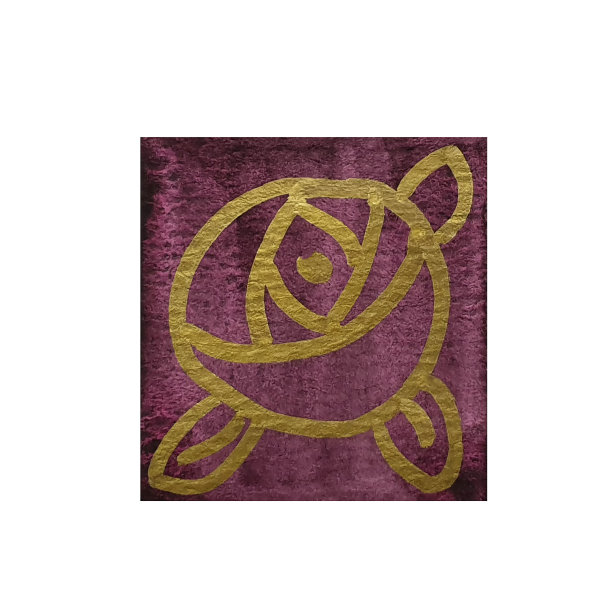 水彩紫罗兰飞溅与手绘金花。花卉插图。设计艺术元素的装饰，剪贴簿，横幅，印刷，卡片，模板图片下载