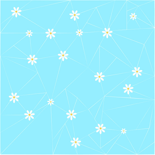 背景与可爱的雏菊图案。适合宝宝送礼会，婚礼，生日，母亲节，复活节，剪贴簿，礼物包装，表面纹理。查看我的对开为其他版本。图片下载