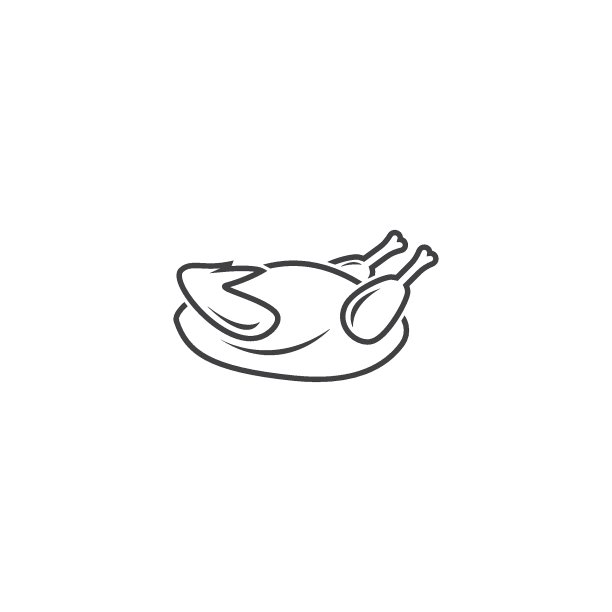 炸鸡矢量图图片下载