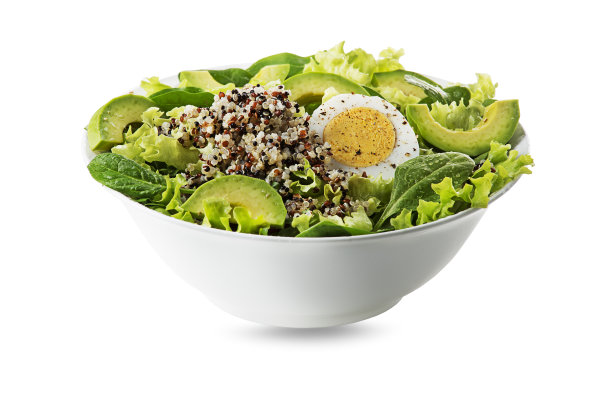 蔬菜沙拉配藜麦图片下载