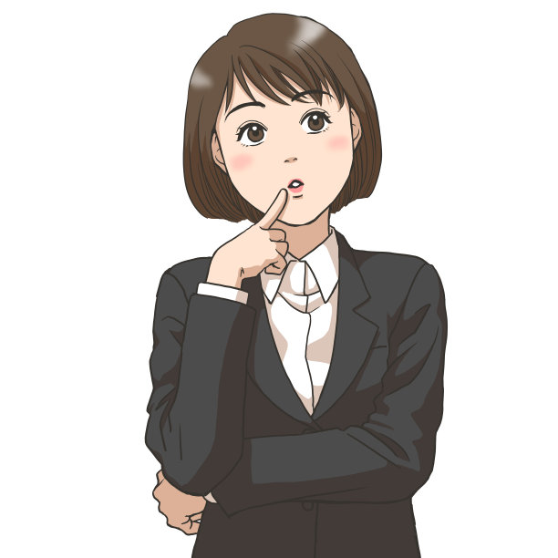 一个年轻的求职者在想什么图片下载