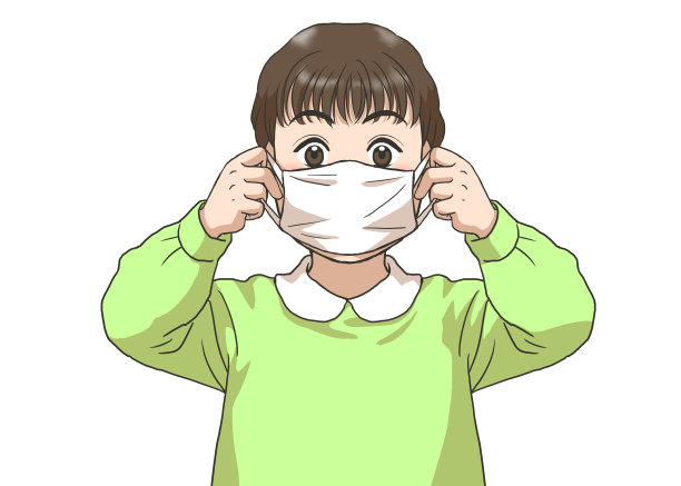 一个戴面具的小男孩图片下载