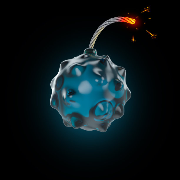 病毒以炸弹的形式存在图片下载