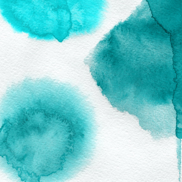 色彩鲜艳的水彩纹理。手绘背景与文本的地方。图片下载