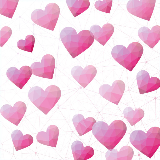 几何的心。图片下载