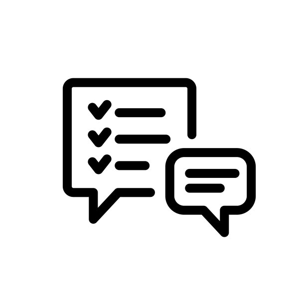 聊天图标，短信。白色背景上的矢量图标。时髦的线性图标。图标为网站和打印。标志,象征,象征。界面元素。图片下载