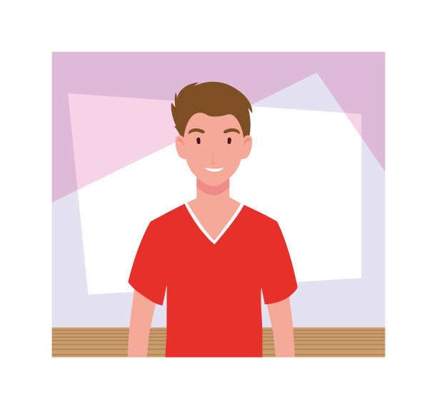 穿着休闲装的年轻人图片下载